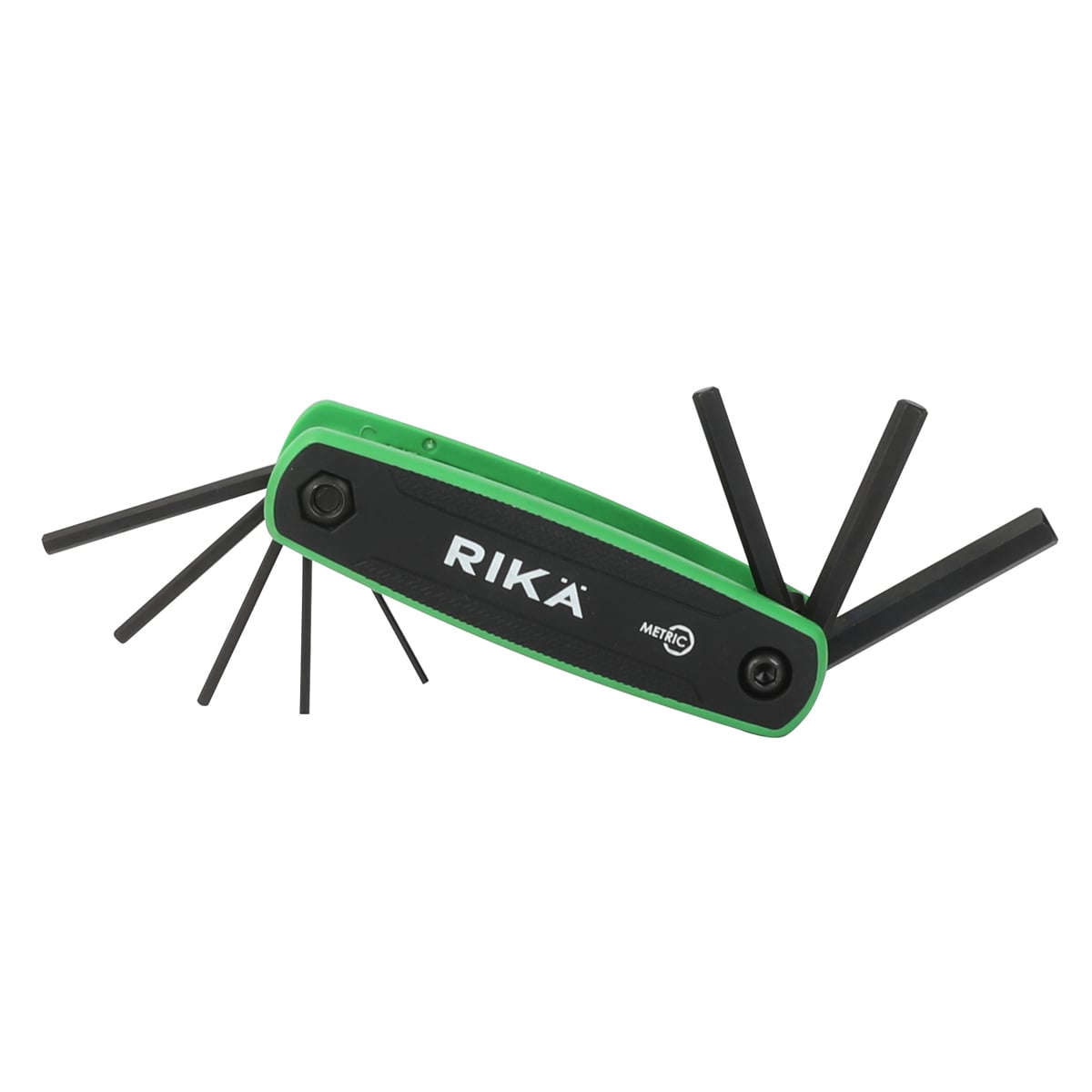 Rikä 8-Piece Professional Folding Metric Hex Key Set